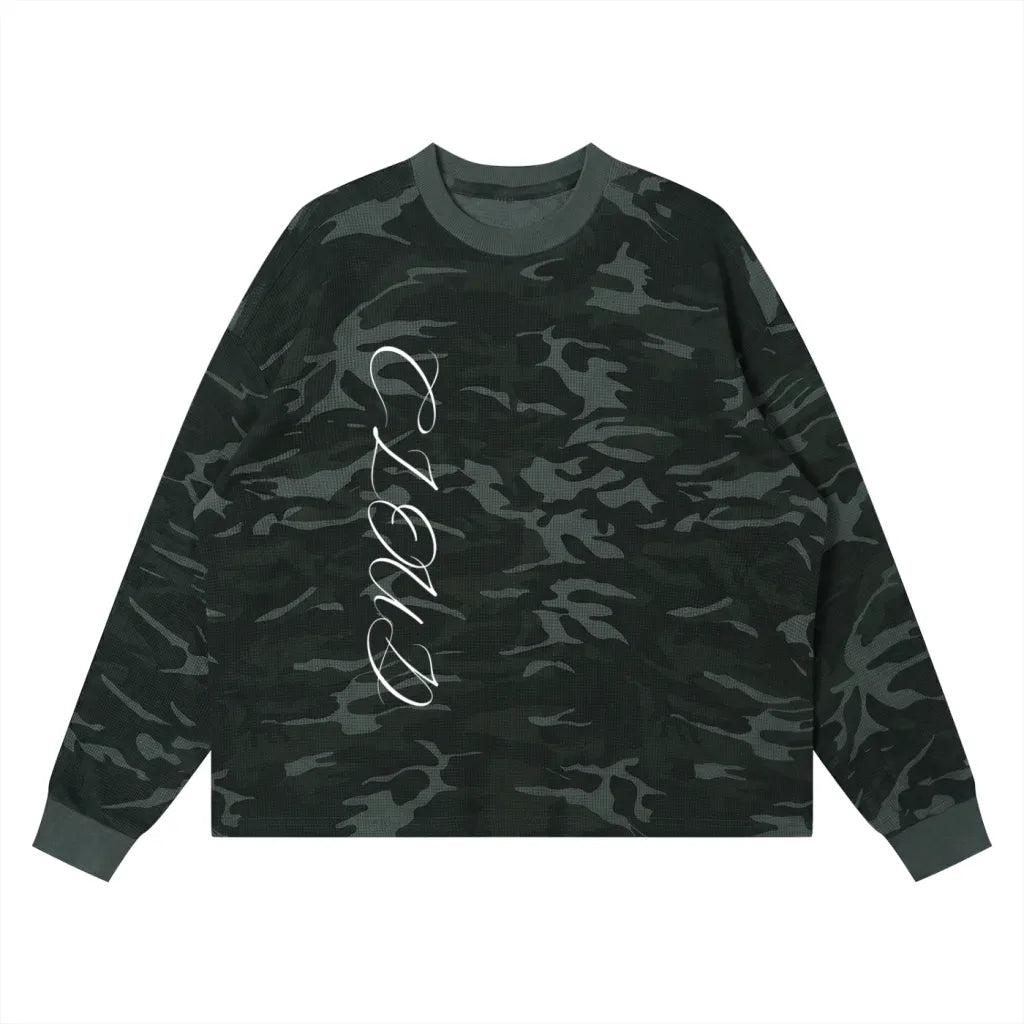 Camo Waffle Longsleeve