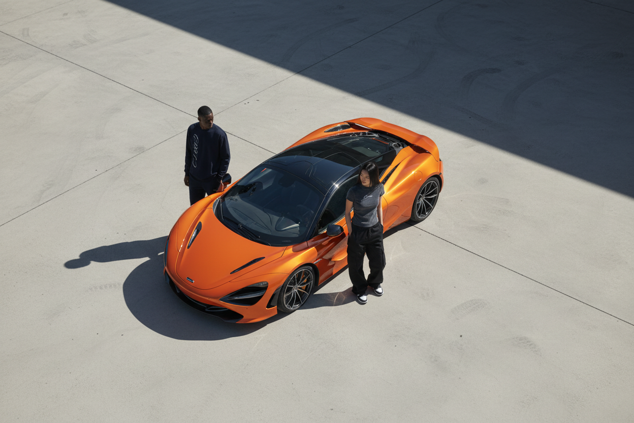 McLaren Drone Shot v3